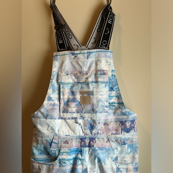 Rojo Snow Day Snowscape 15K Snowboard Bib Pants NWOT - Picture 11 of 11